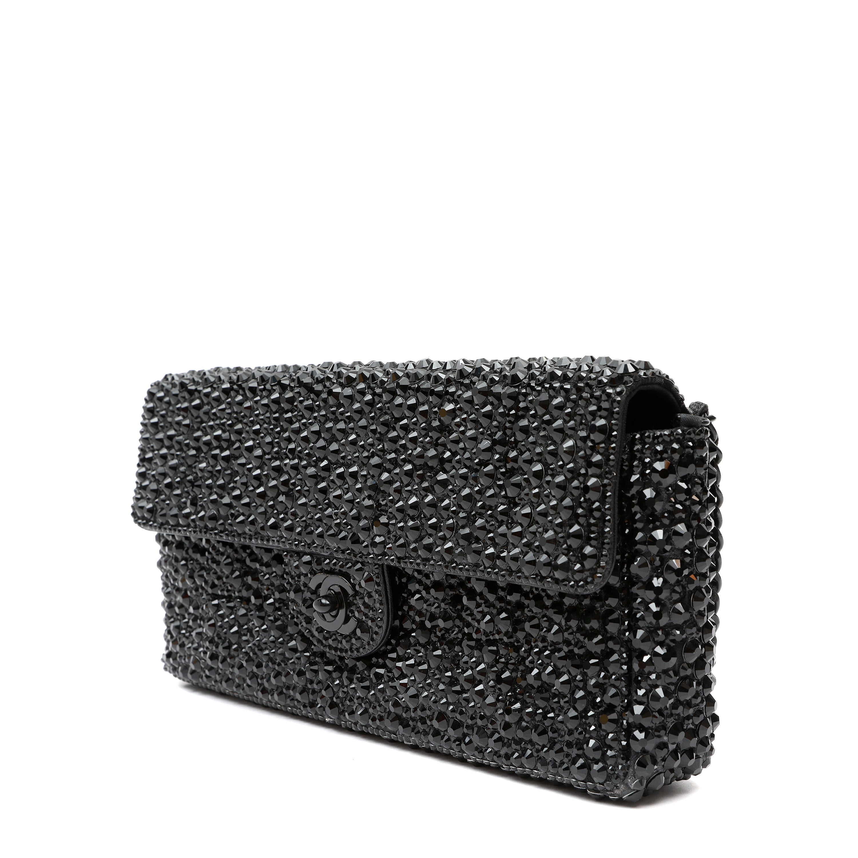 Limited Edition Chanel Mini Crystal Strass Sparkle Flap Bag Fall 2011 Collection