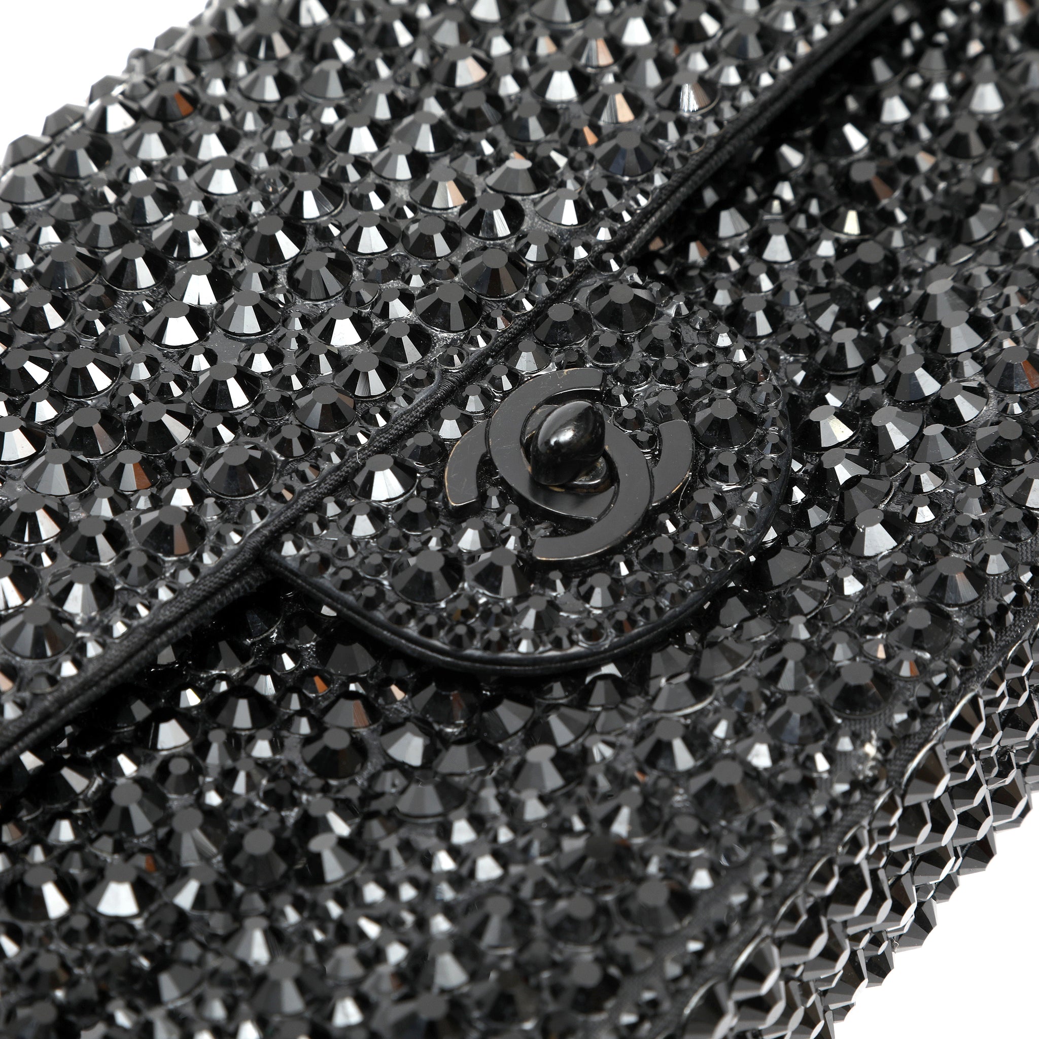 Limited Edition Chanel Mini Crystal Strass Sparkle Flap Bag Fall 2011 Collection