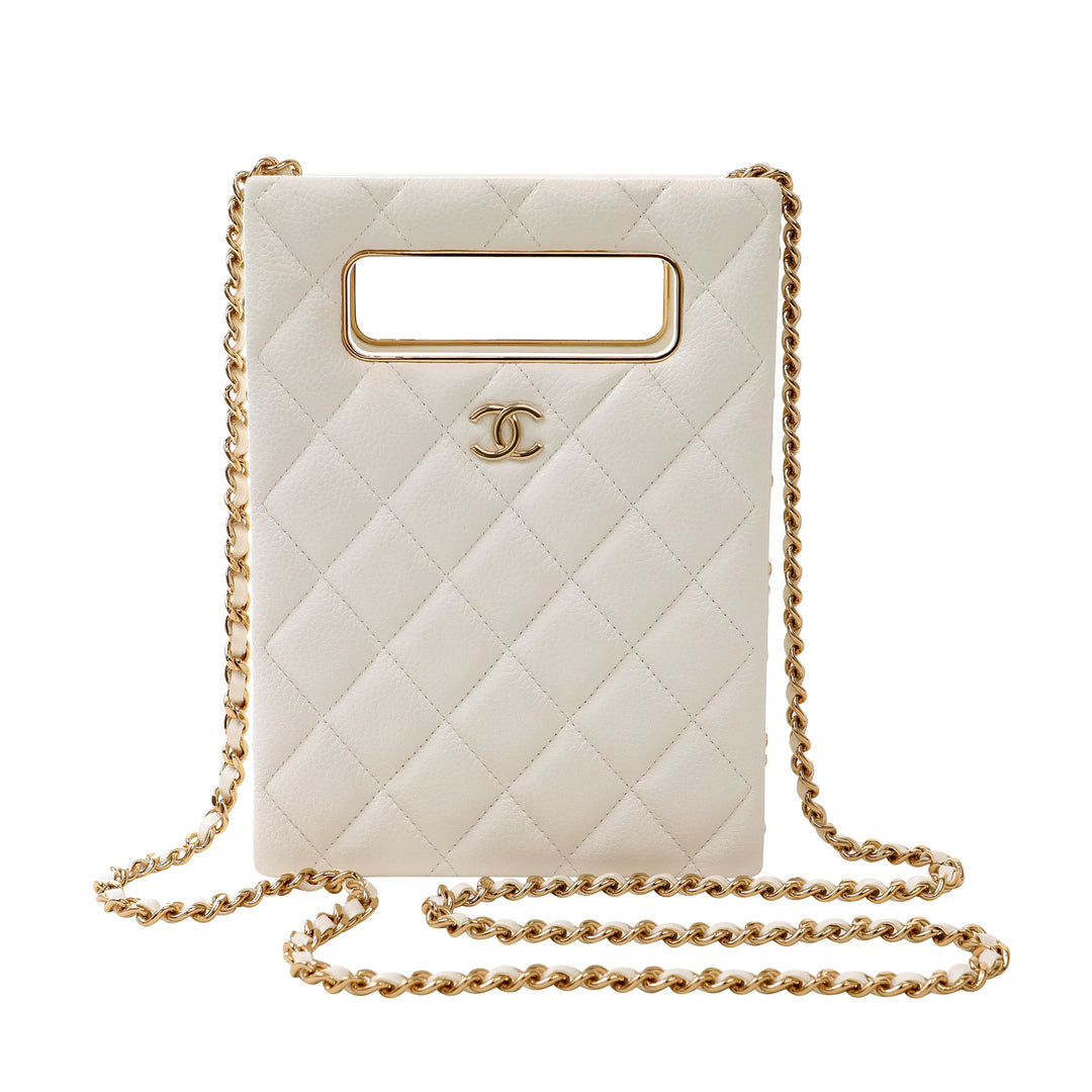 ショルダーバッグ・ポシェット × ヴィンテージ(中古) Chanel Tiny Shopping Crossbody Bag 中古・古着通販】CHANEL (シャネル) タッセル付ココマーク