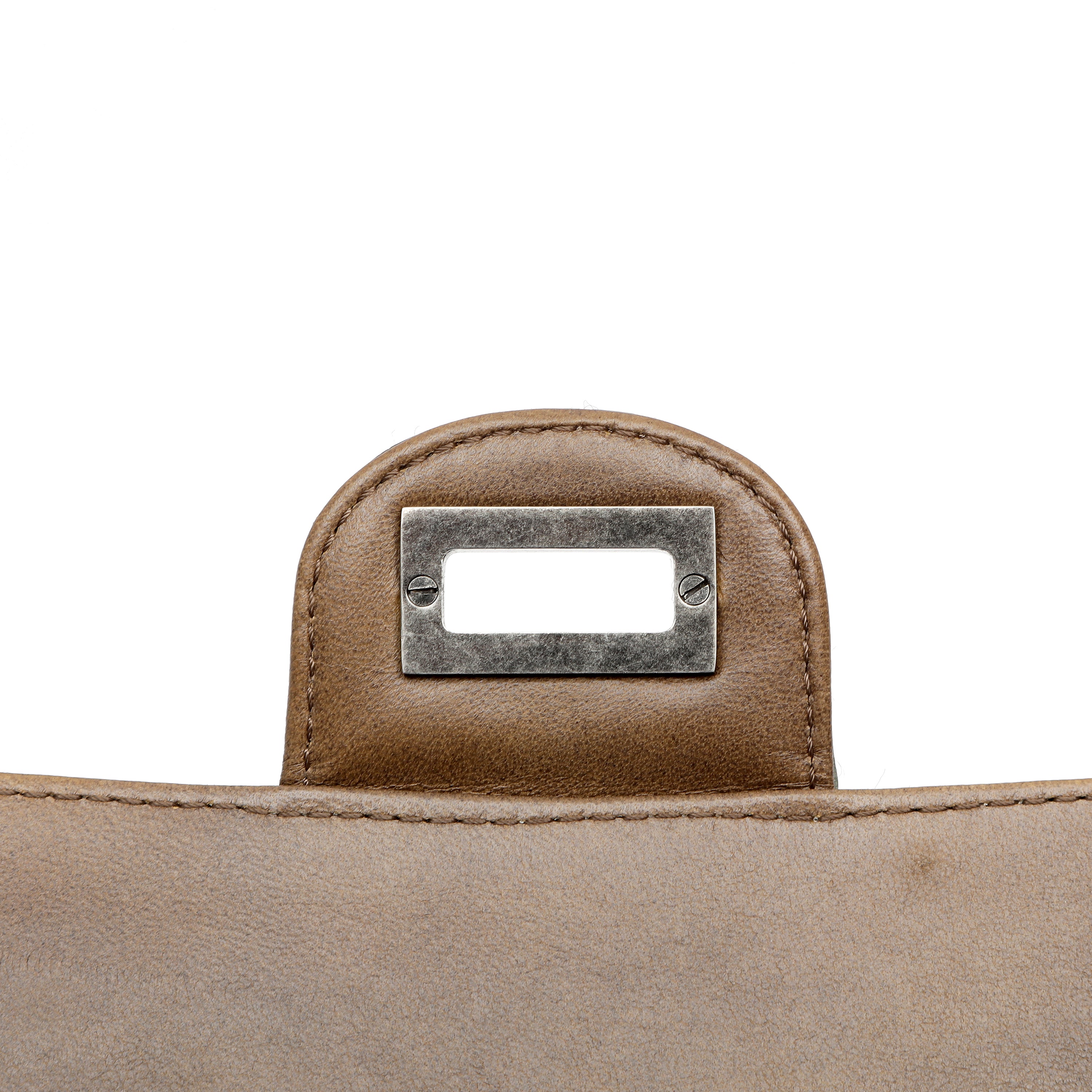 Chanel Metallic Green Gold Alligator 2.27 Reissue Flap