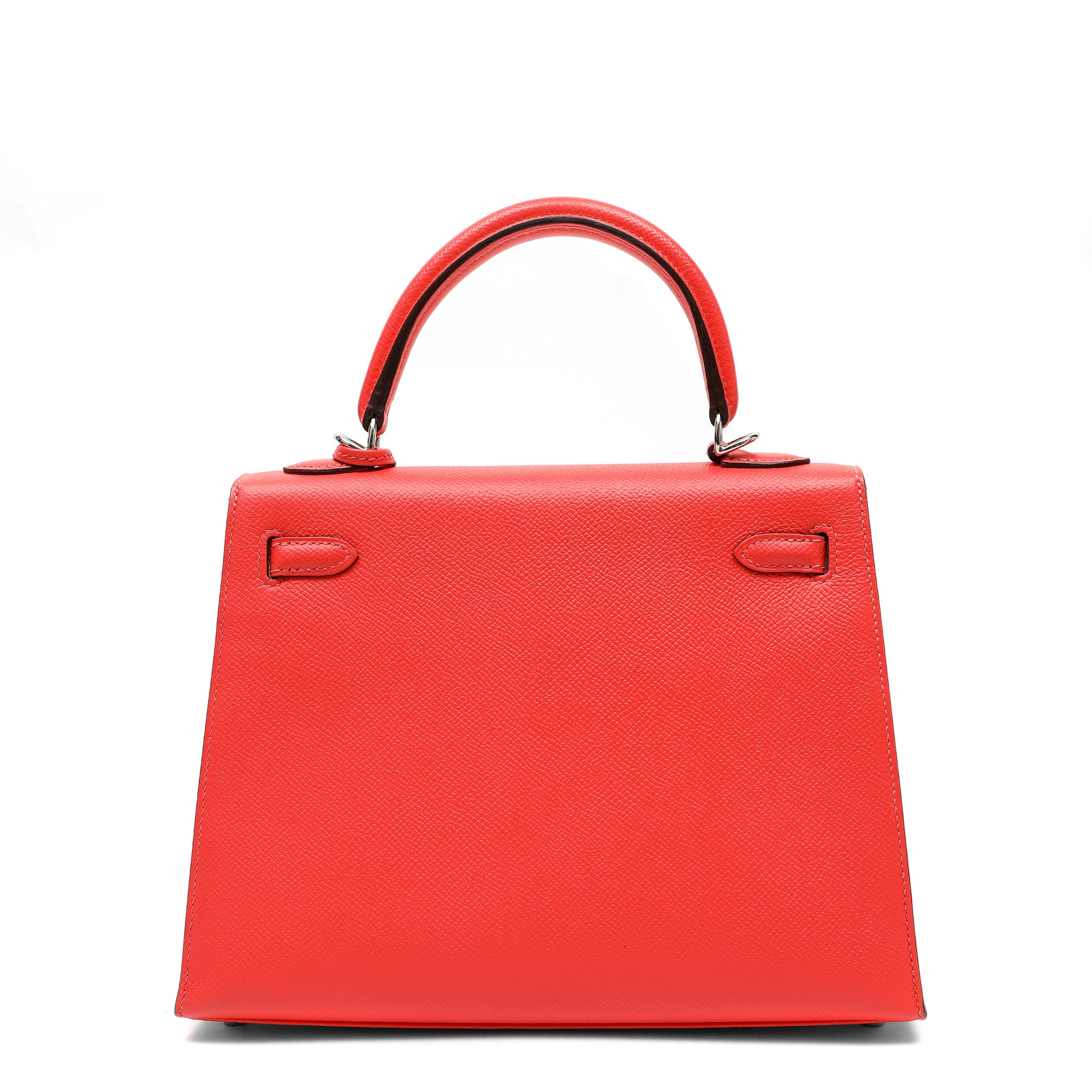 Hermes 25cm Rose Jaipur Madame Sellier Kelly w PH