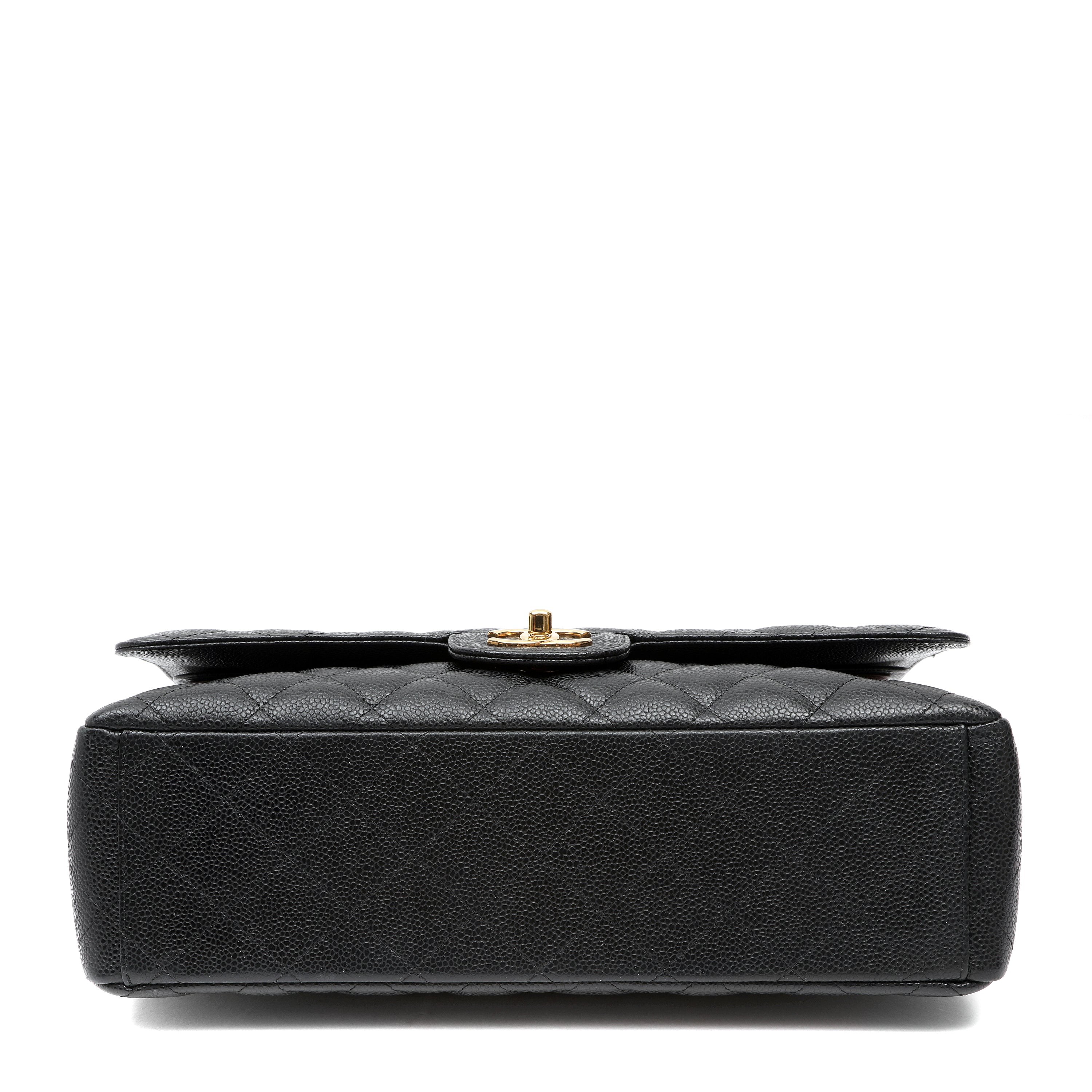 Chanel Black Caviar Maxi Classic w GH 2011