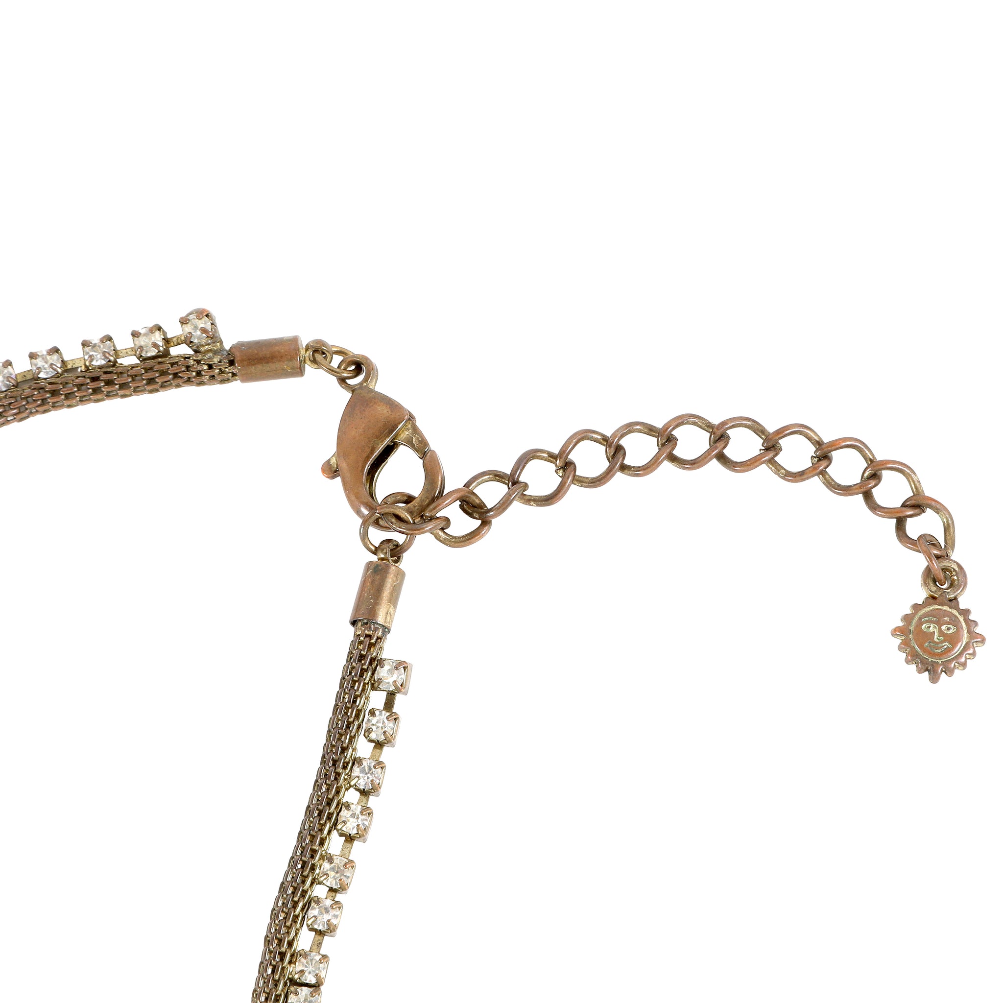 Pearl and Crystal Statement Collar Necklace