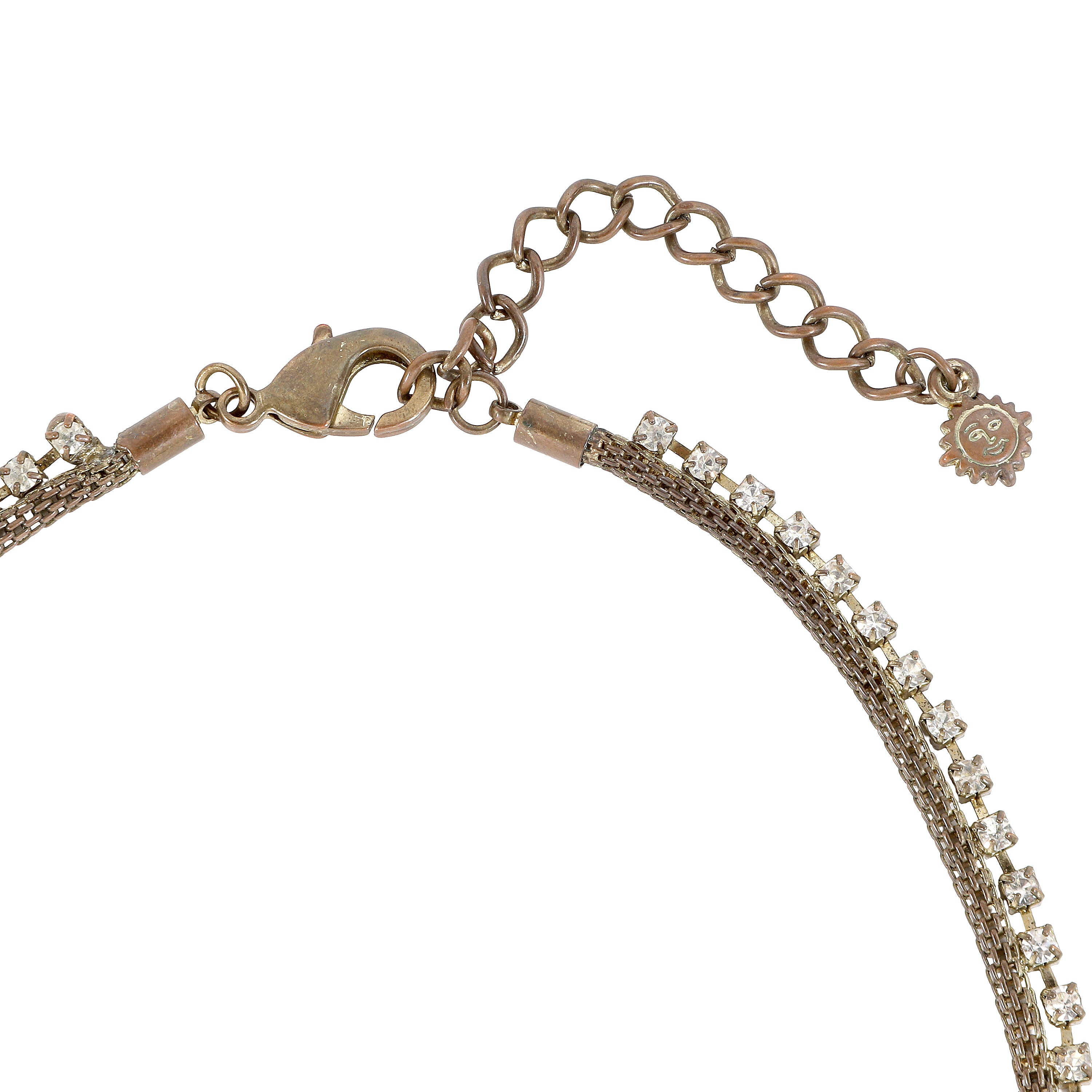 Pearl and Crystal Statement Collar Necklace