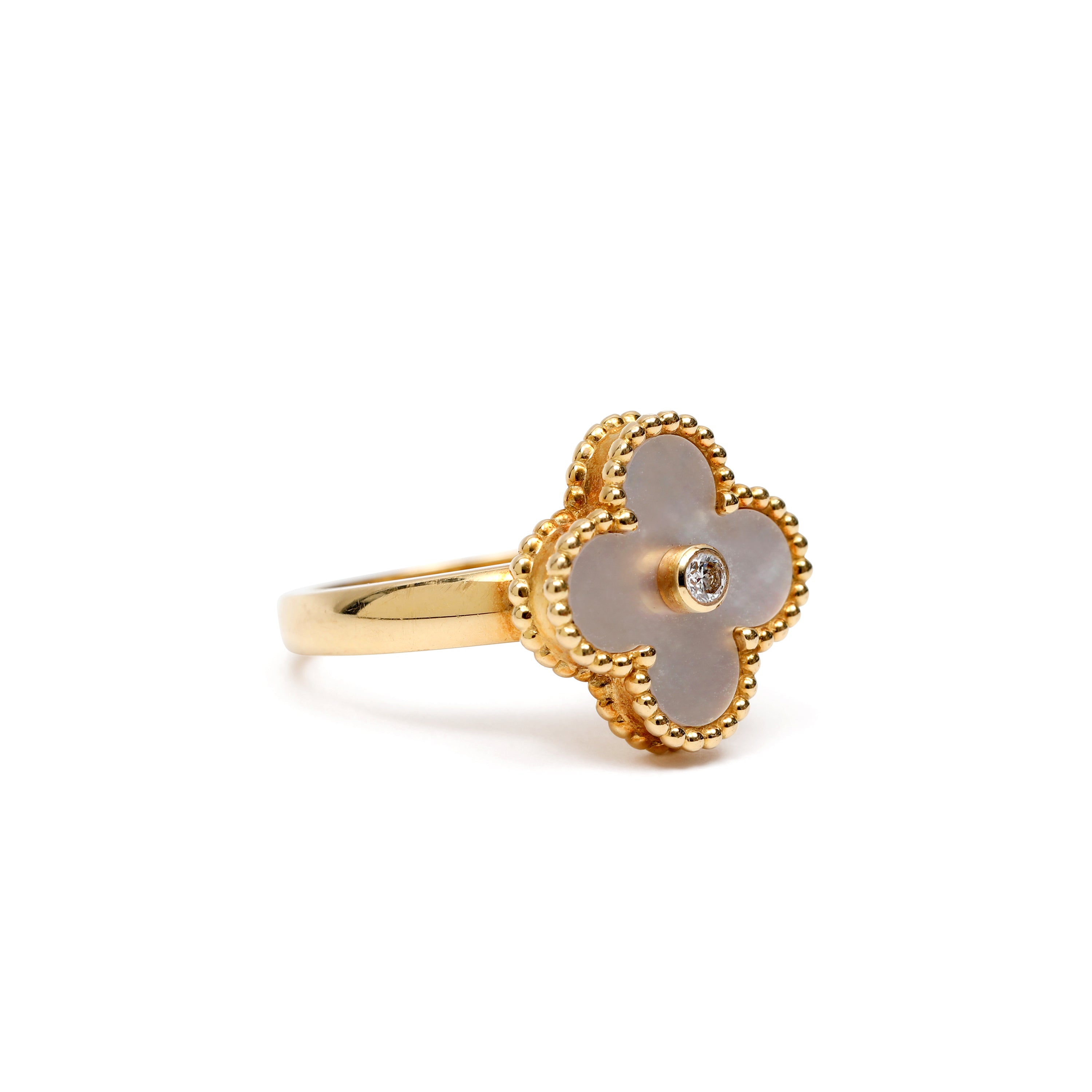 Van Cleef & Arpels Vintage Alhambra Ring – Only Authentics