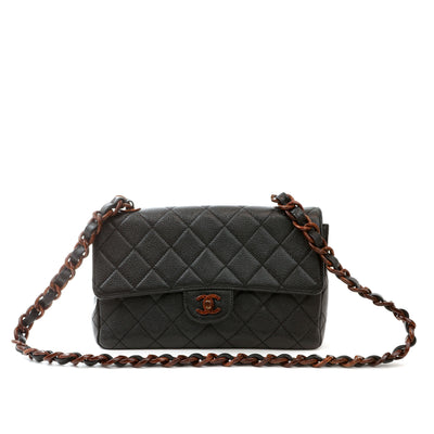 Chanel Quilted Leather Shoulder Bag.