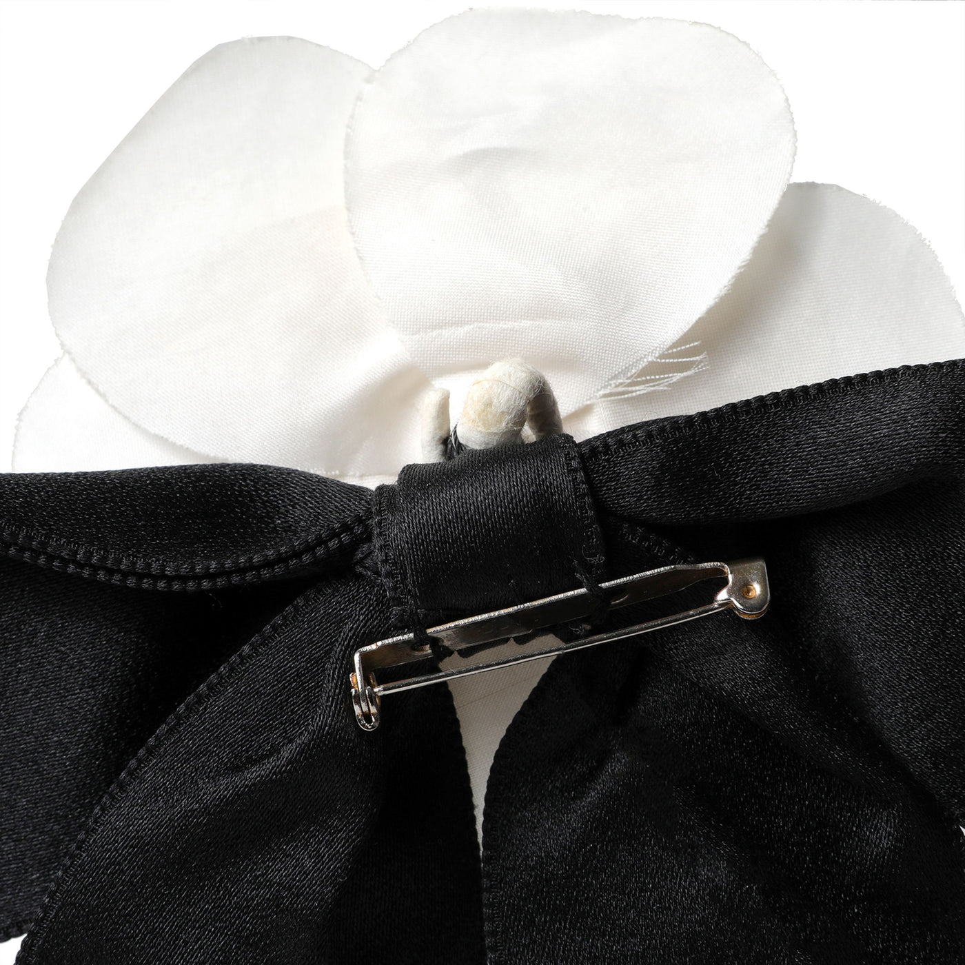 Chanel Bow & Flower Camelia Pin
