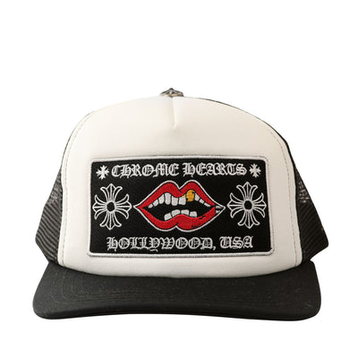 Chrome Hearts Gold Grill Patch Hat