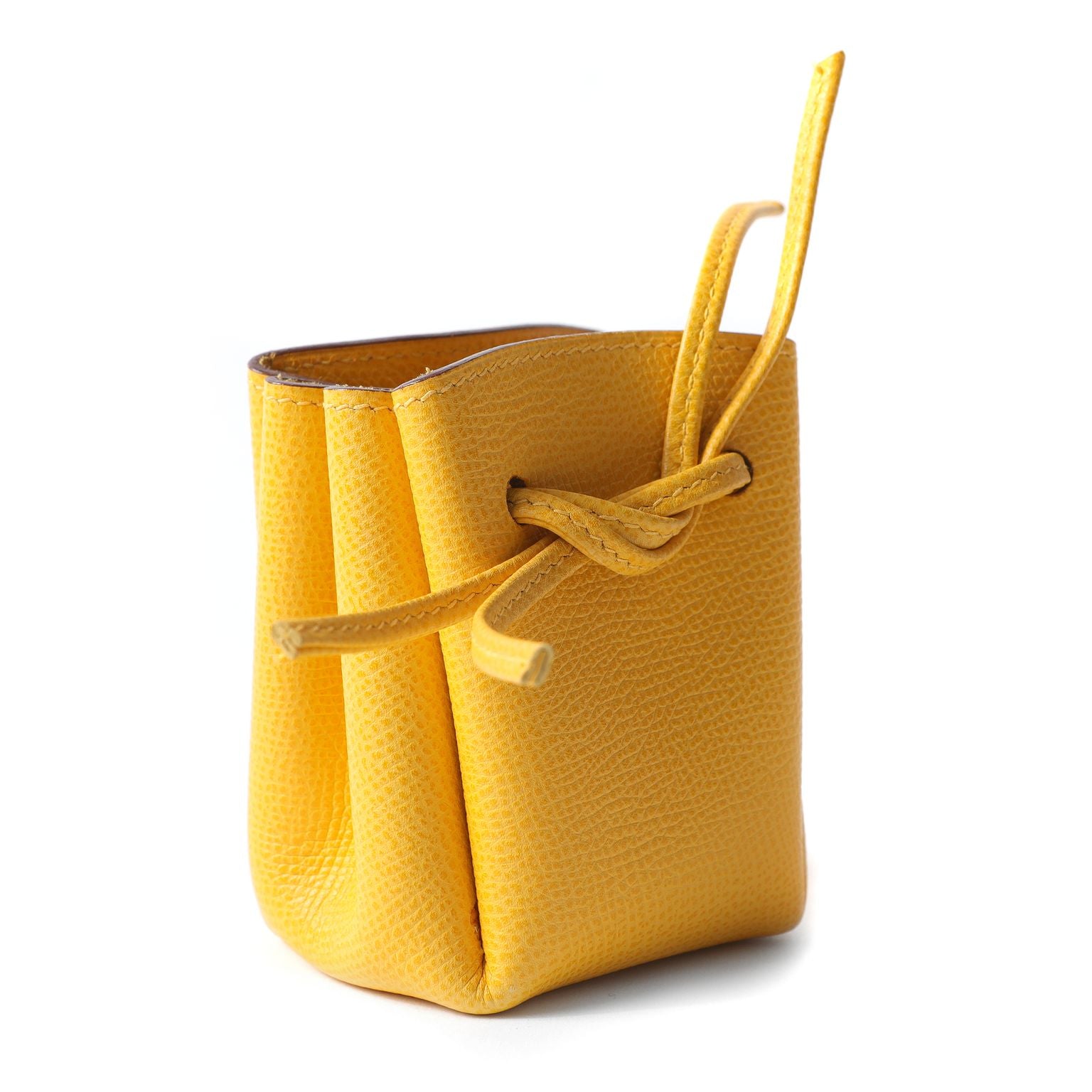 Hermès Soufre Epsom Birkin Pouch