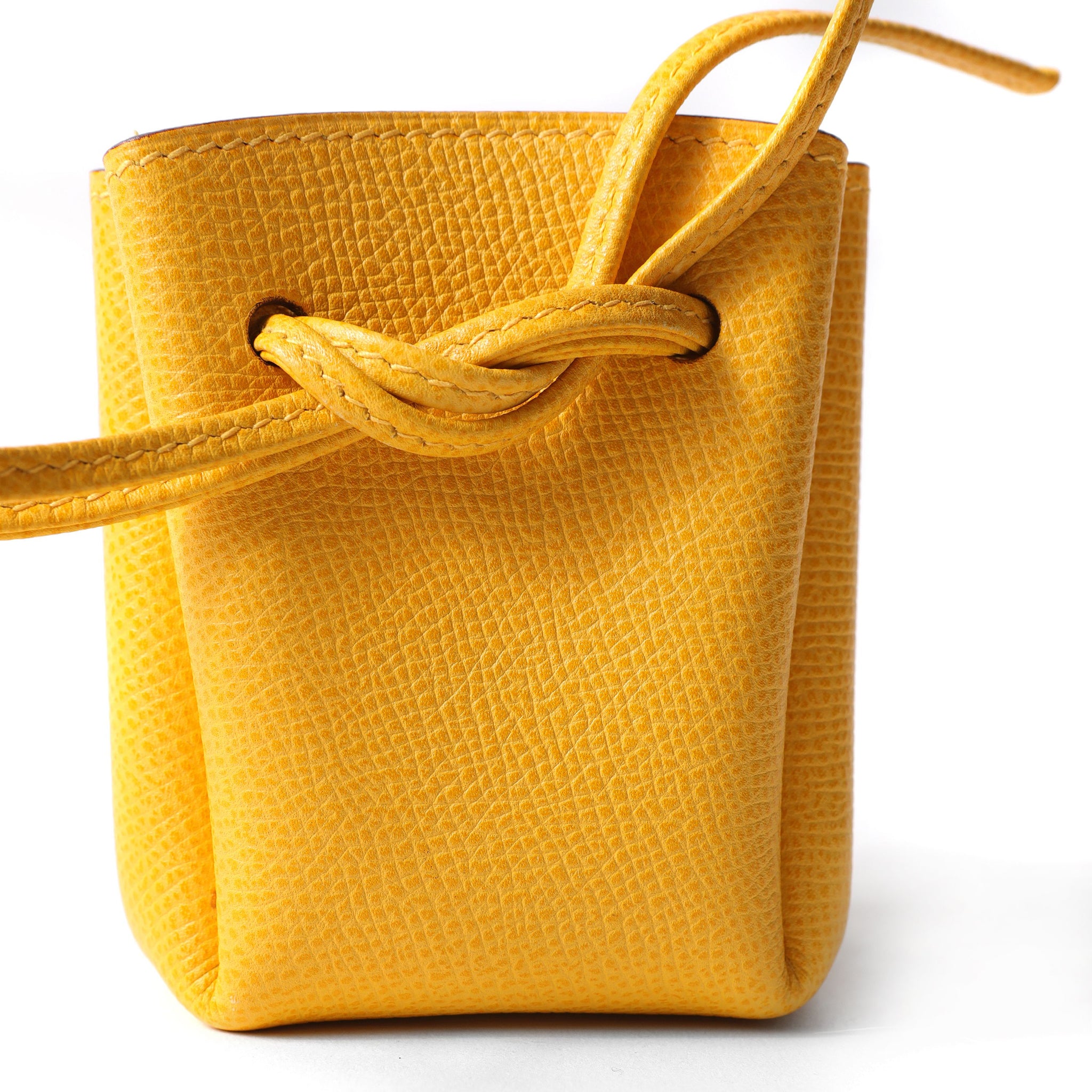 Hermès Soufre Epsom Birkin Pouch