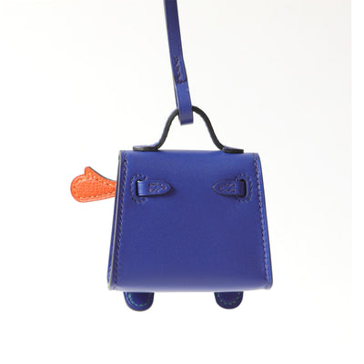 Hermès Blue Electric Kelly Doll Bag Charm