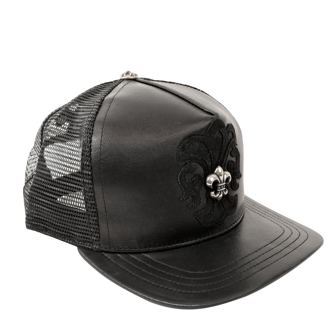 Elevate Your Style with an Authentic Chrome Hearts Black Leather