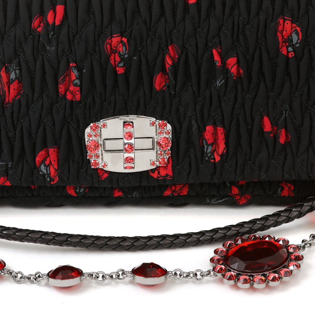 Elevate Your Style with an Authentic Miu Miu Black Strawberry