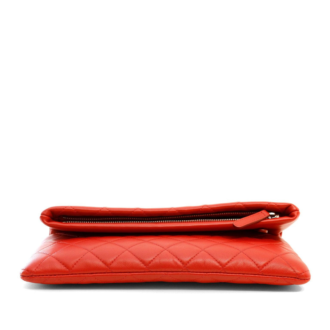 Chanel Red fold-over clutch – Only Authentics