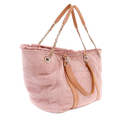 Chanel Blush XL Deauville Runway Tote