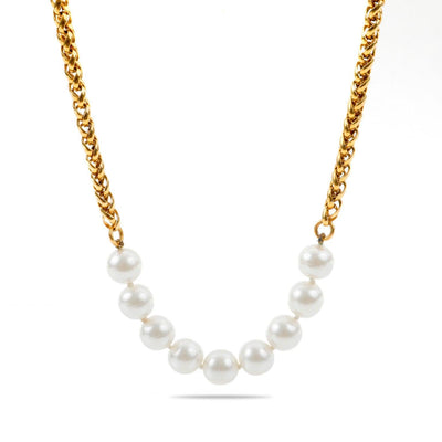 Chanel Pearl Three Station Necklace - Only Authentics