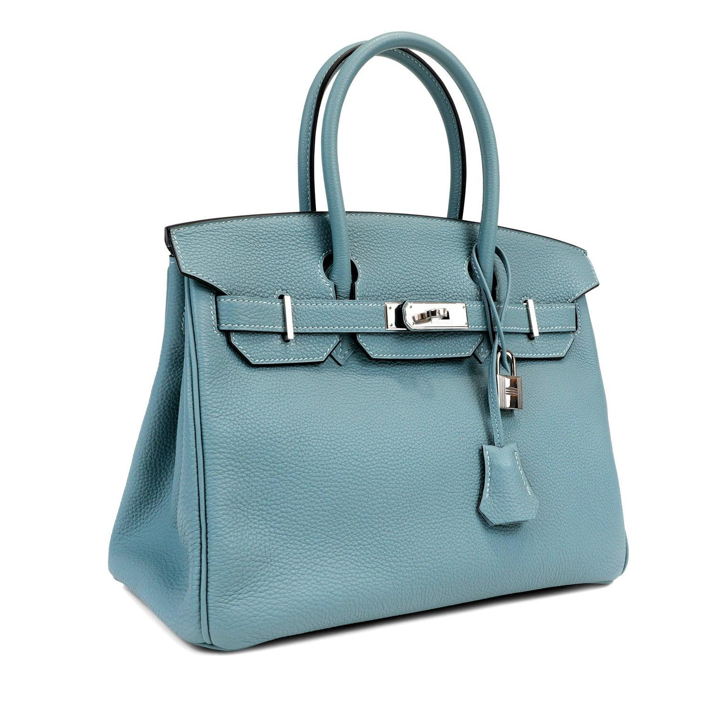 Hermès 30cm Blue Sky Togo Birkin Bag - Only Authentics