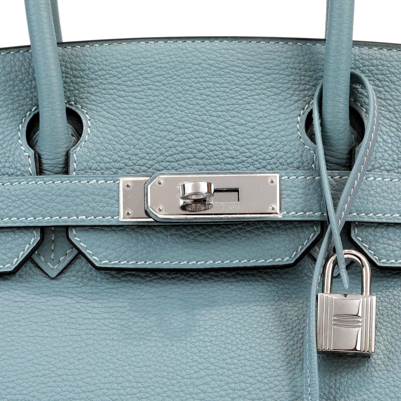 Hermès 30cm Blue Sky Togo Birkin Bag - Only Authentics