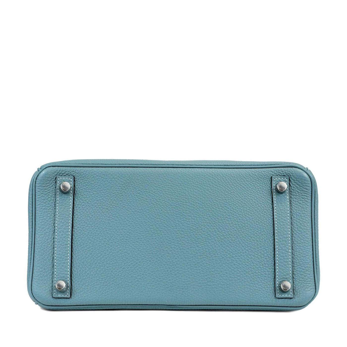 Hermès -- Birkin 30cm Blue Lin Togo Handbag