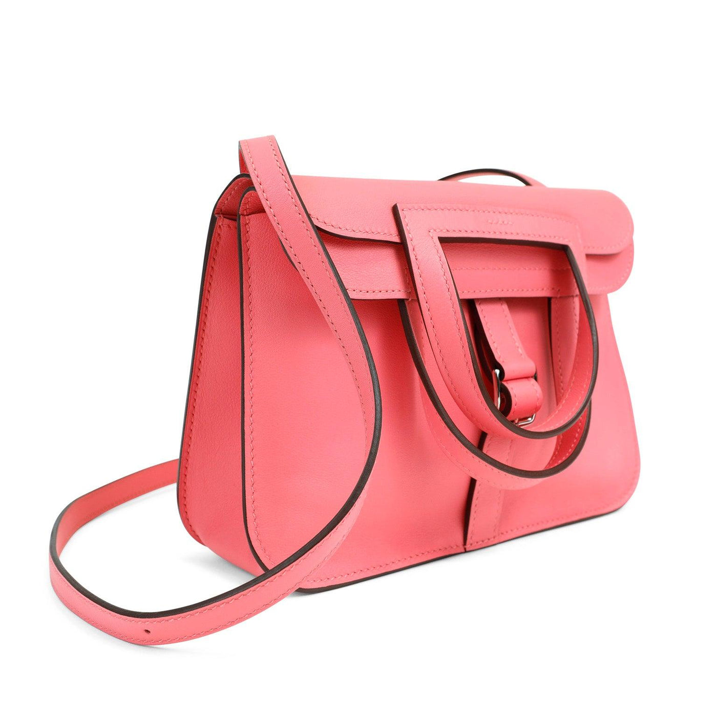 Hermès Pink Swift Halzan - Only Authentics