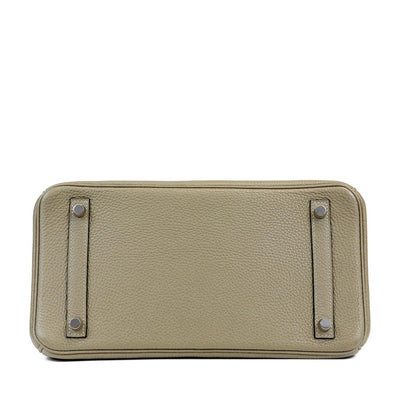 Hermes 30cm Sage Togo Leather w/ Palladium Hardware - Only Authentics