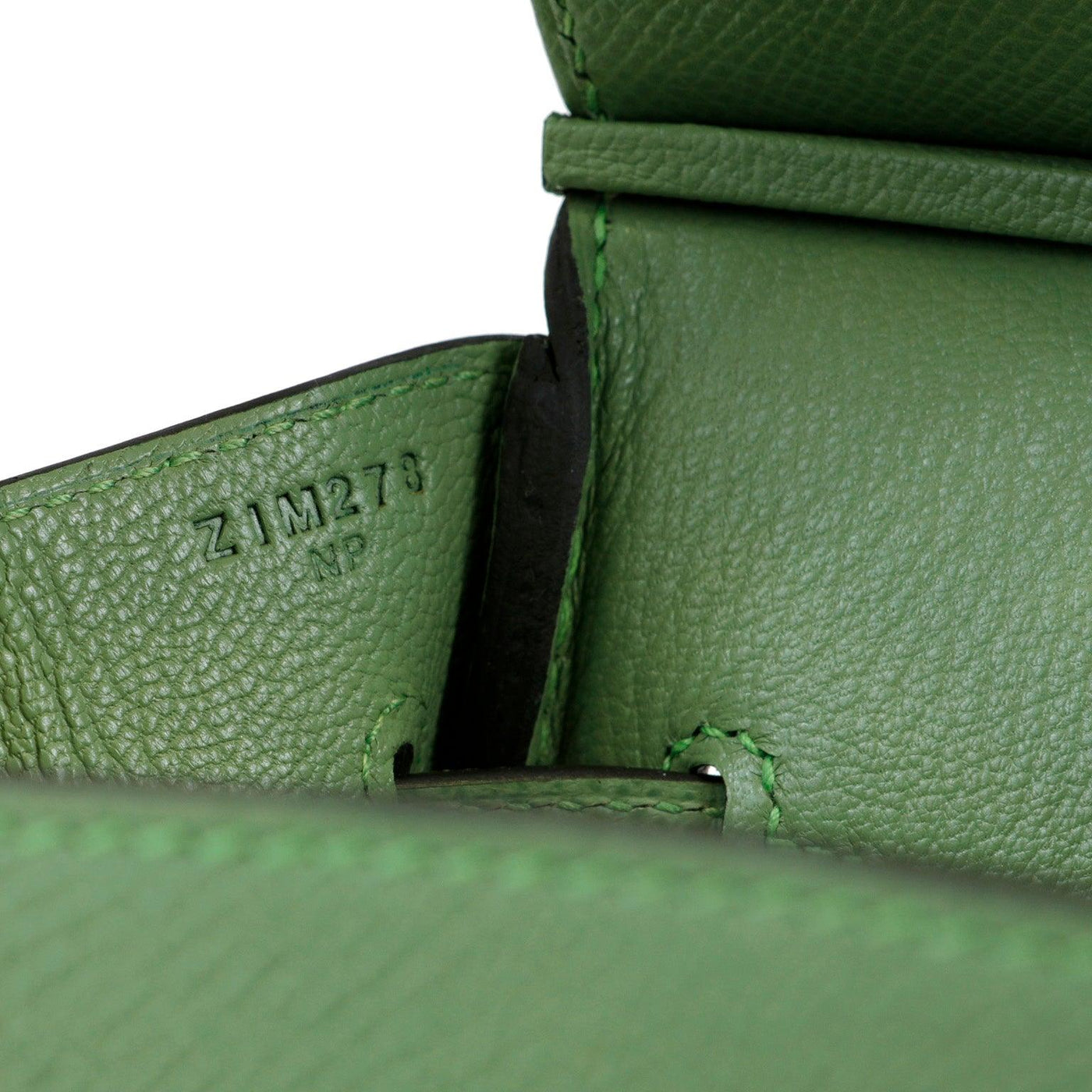 Hermès New 30cm Vert Criquet Epsom Birkin with Gold Hardware - Only Authentics