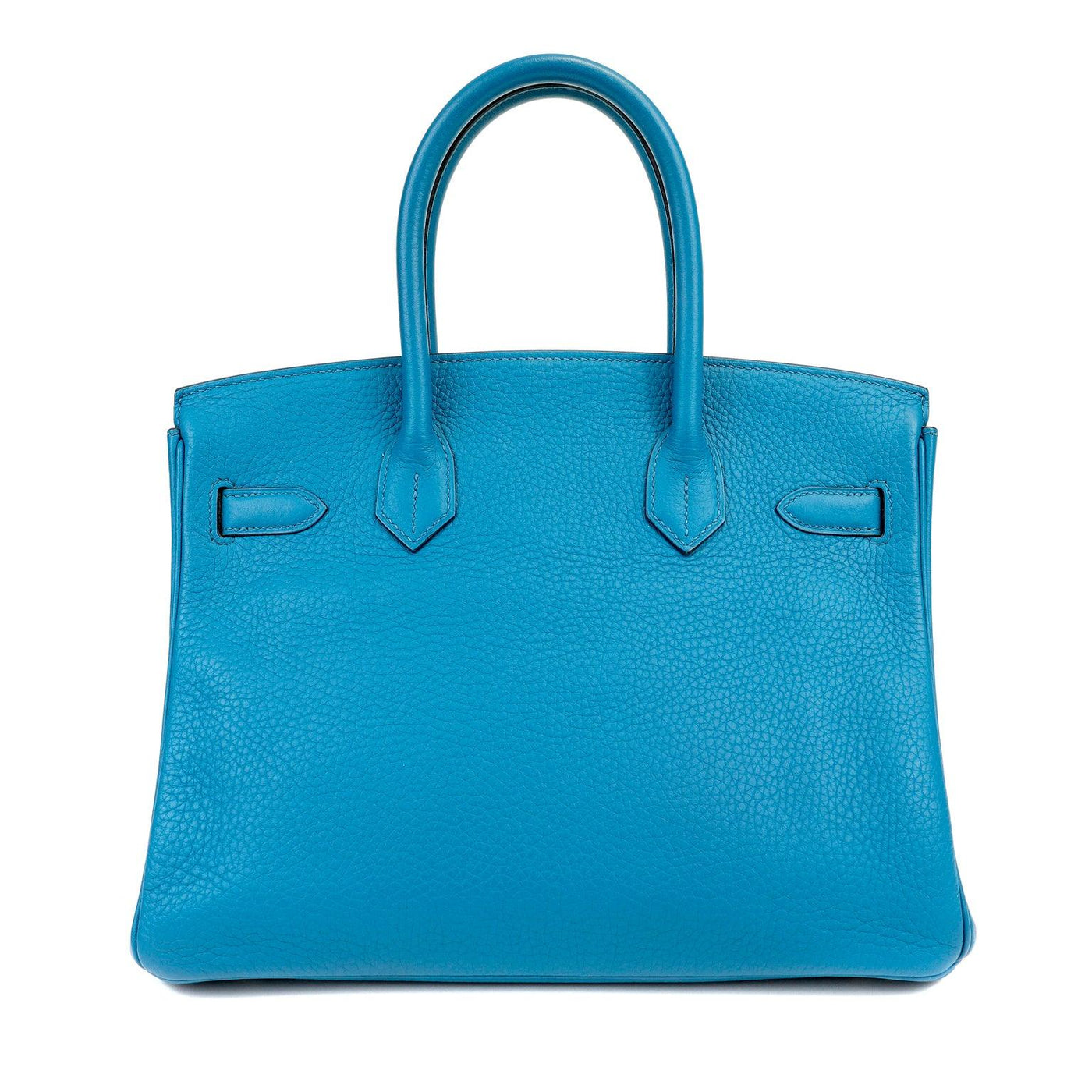 Hermès 30cm Blue Turquoise Togo Birkin with Palladium - Only Authentics