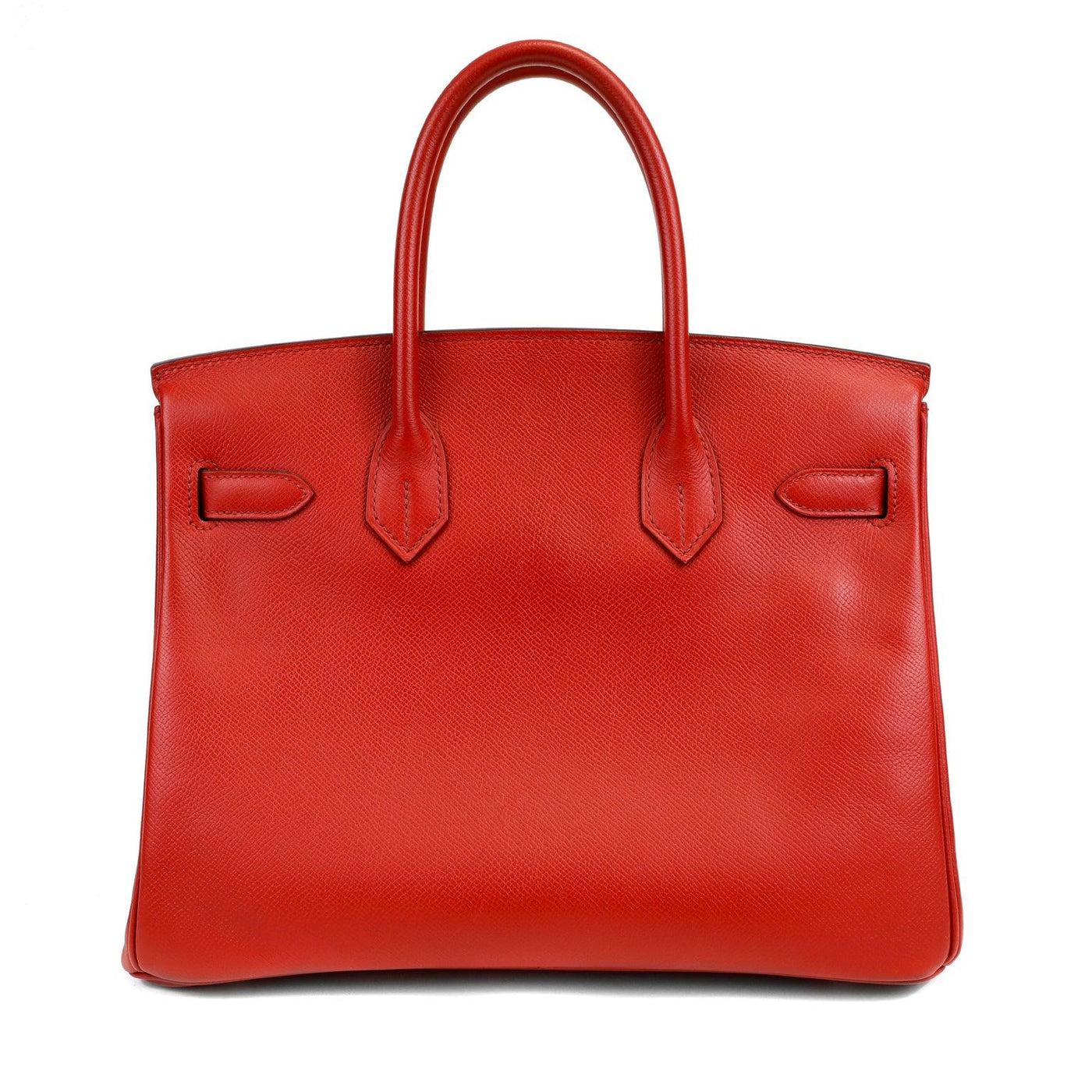 Hermès 30cm Vivid Red Epsom Leather Birkin - Only Authentics