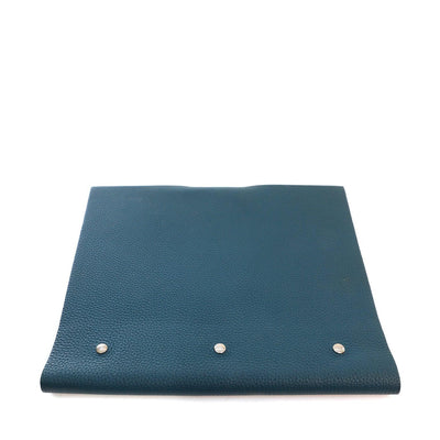 Hermès Dark Blue Togo Leather Notepad Cover - Only Authentics