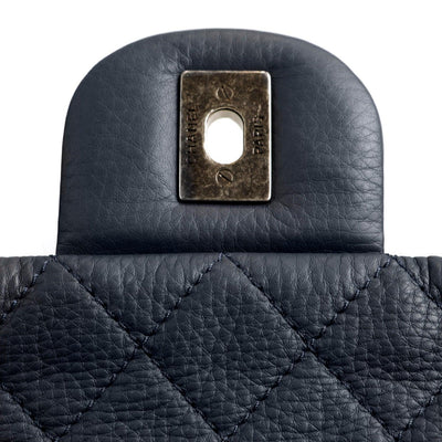 Chanel Navy XXL Travel Classic Flap Bag - Only Authentics