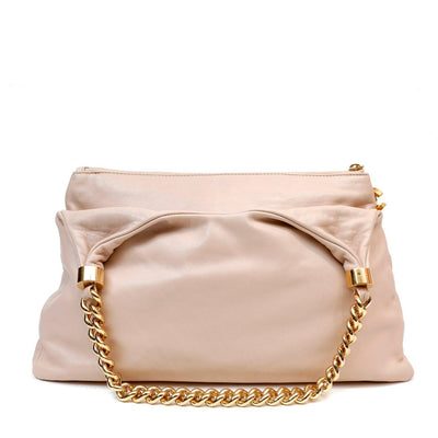 Chanel Beige Lambskin Rodeo Drive Hobo - Only Authentics