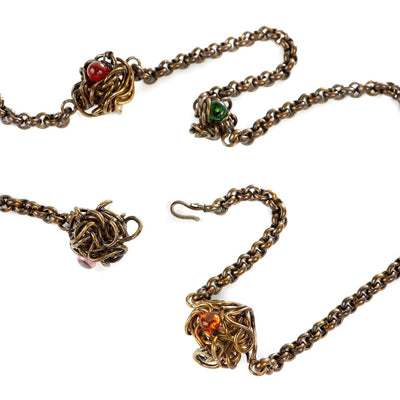 Chanel Bronze Bird’s Nest Necklace - Only Authentics