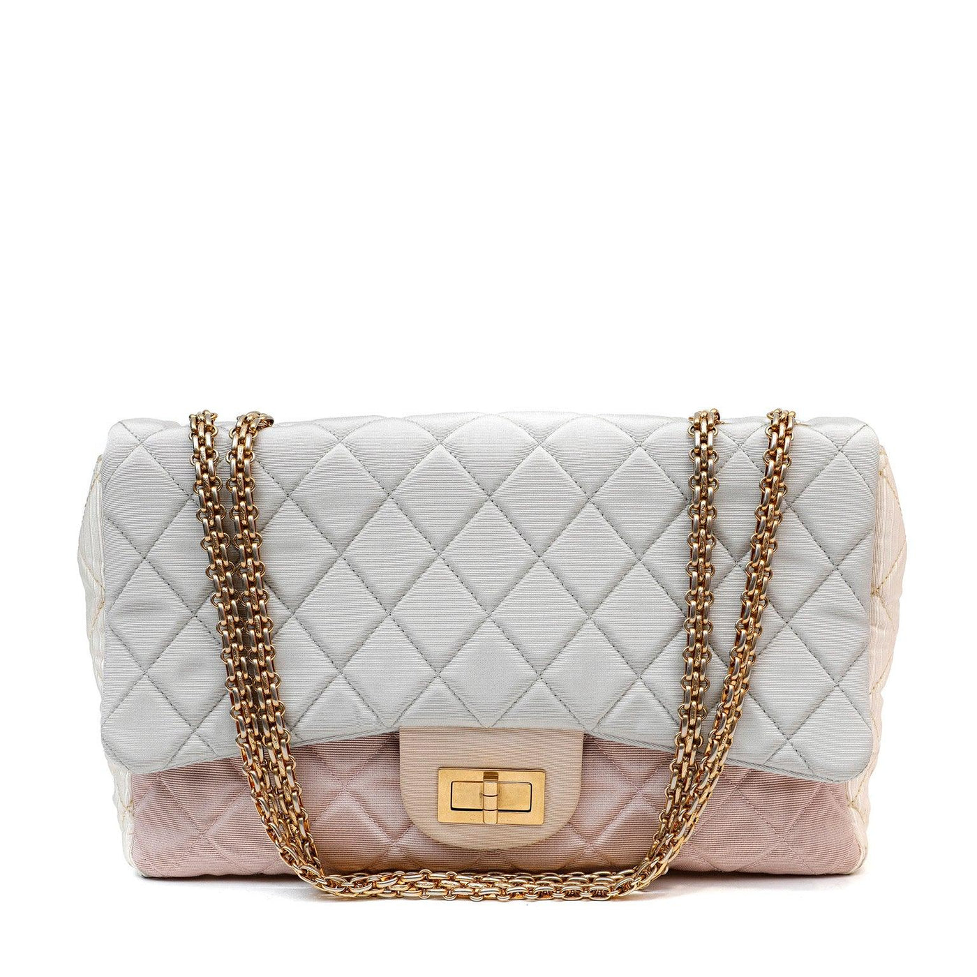 Chanel Tricolor Fabric Reissue Flap Bag - Only Authentics