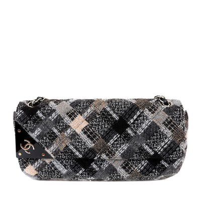Chanel Tweed East  West Couture Flap