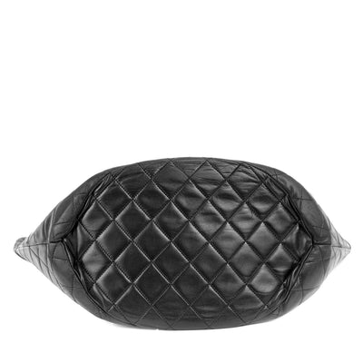 Chanel Vintage Quilted Day Tote w/ Gold Hardware