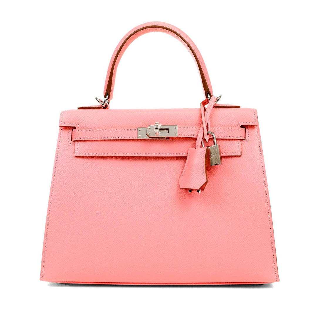 12758Hermes25cmPinkEpsomSellie