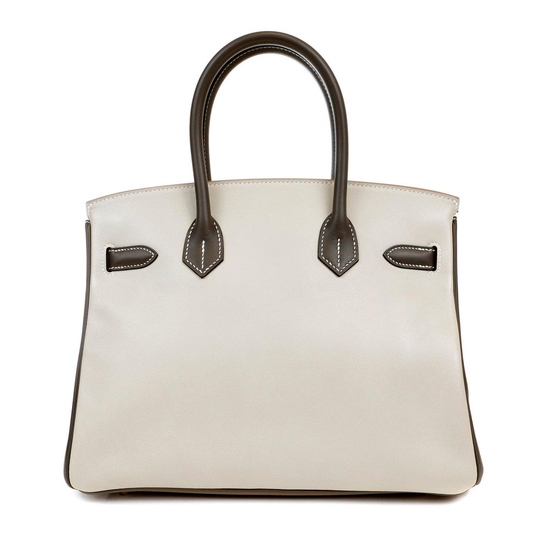 12763Hermes30cmTriColorBlk-