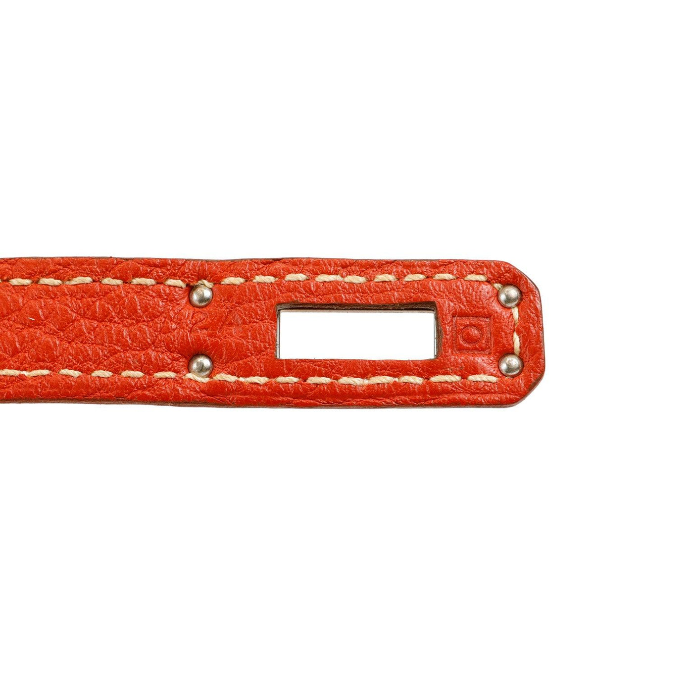 Hermès 25cm Tomato Red Togo Special Edition Birkin with Palladium Hardware - Only Authentics