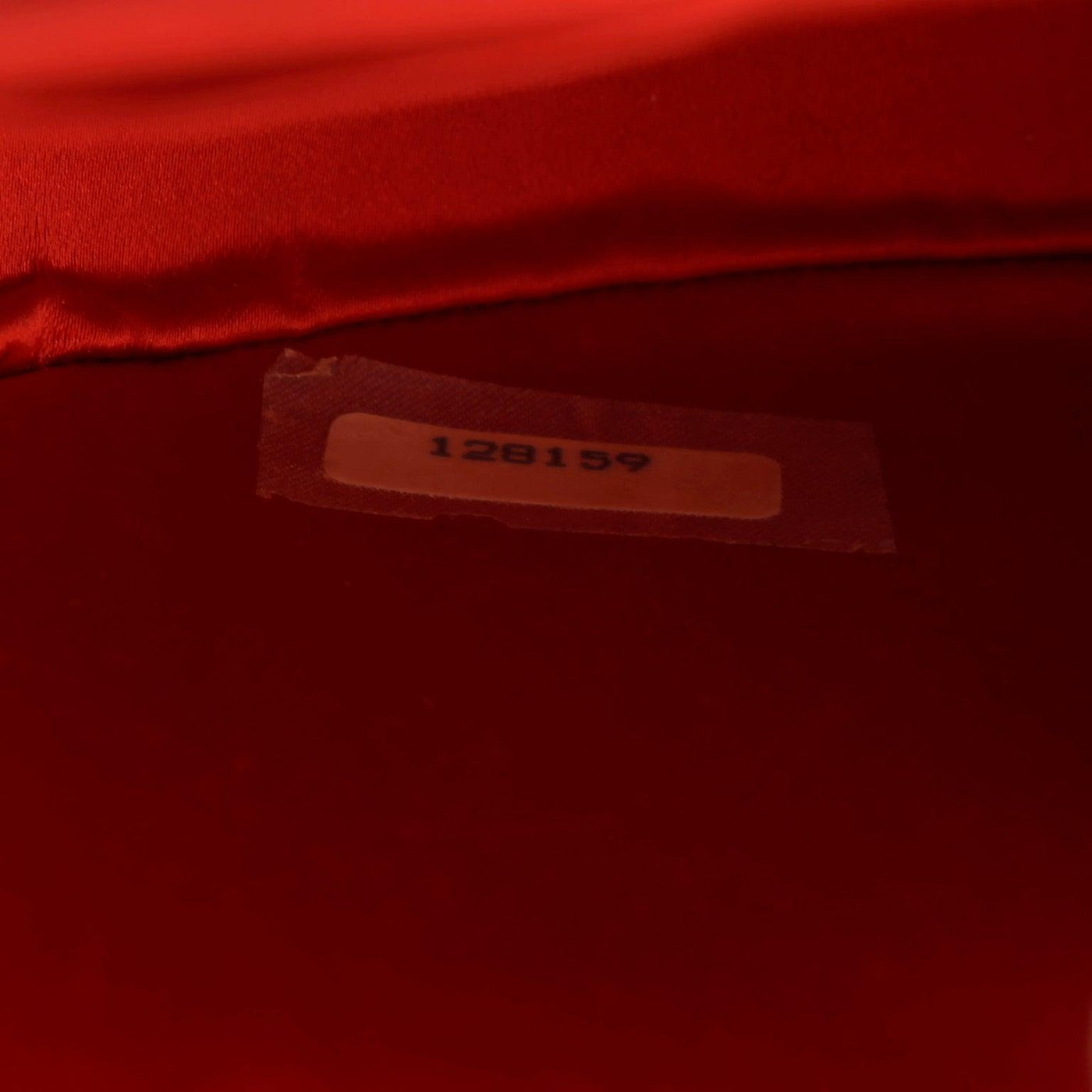 Chanel Red Satin Vintage Evening Bag For Sale at 1stDibs