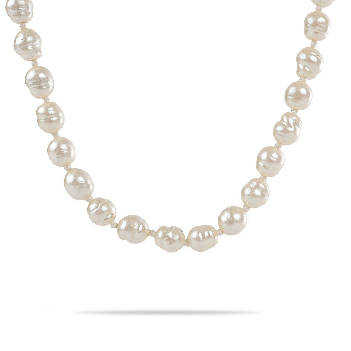 Chanel Long White Pearl Necklace - Only Authentics
