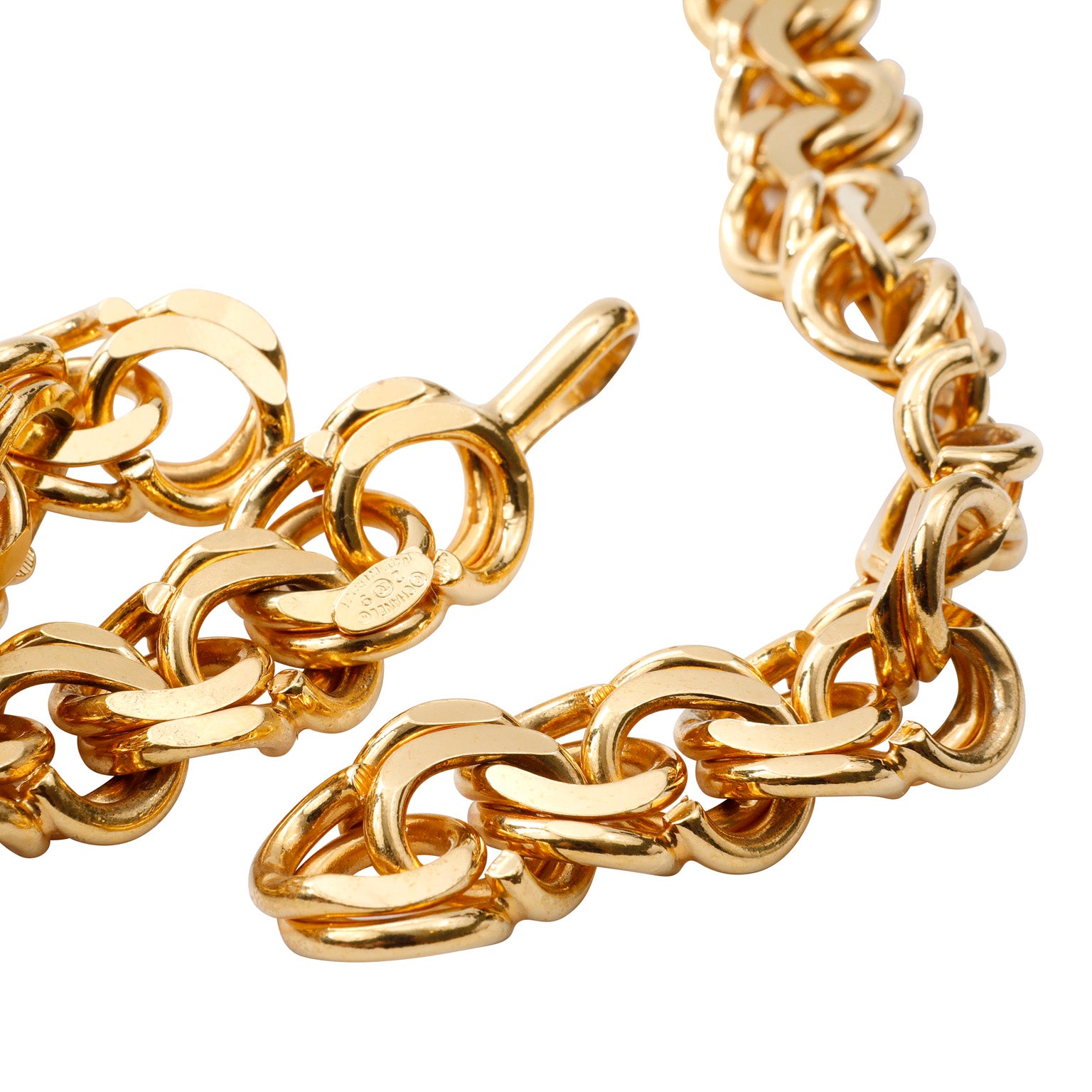 Chanel Double Thick Link Gold Chain Belt – Only Authentics