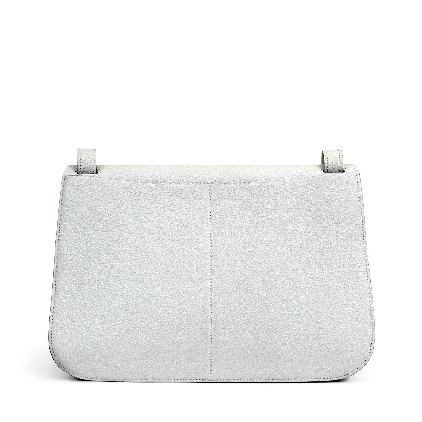 Hermès White Togo Leather Halzan 31 - Only Authentics