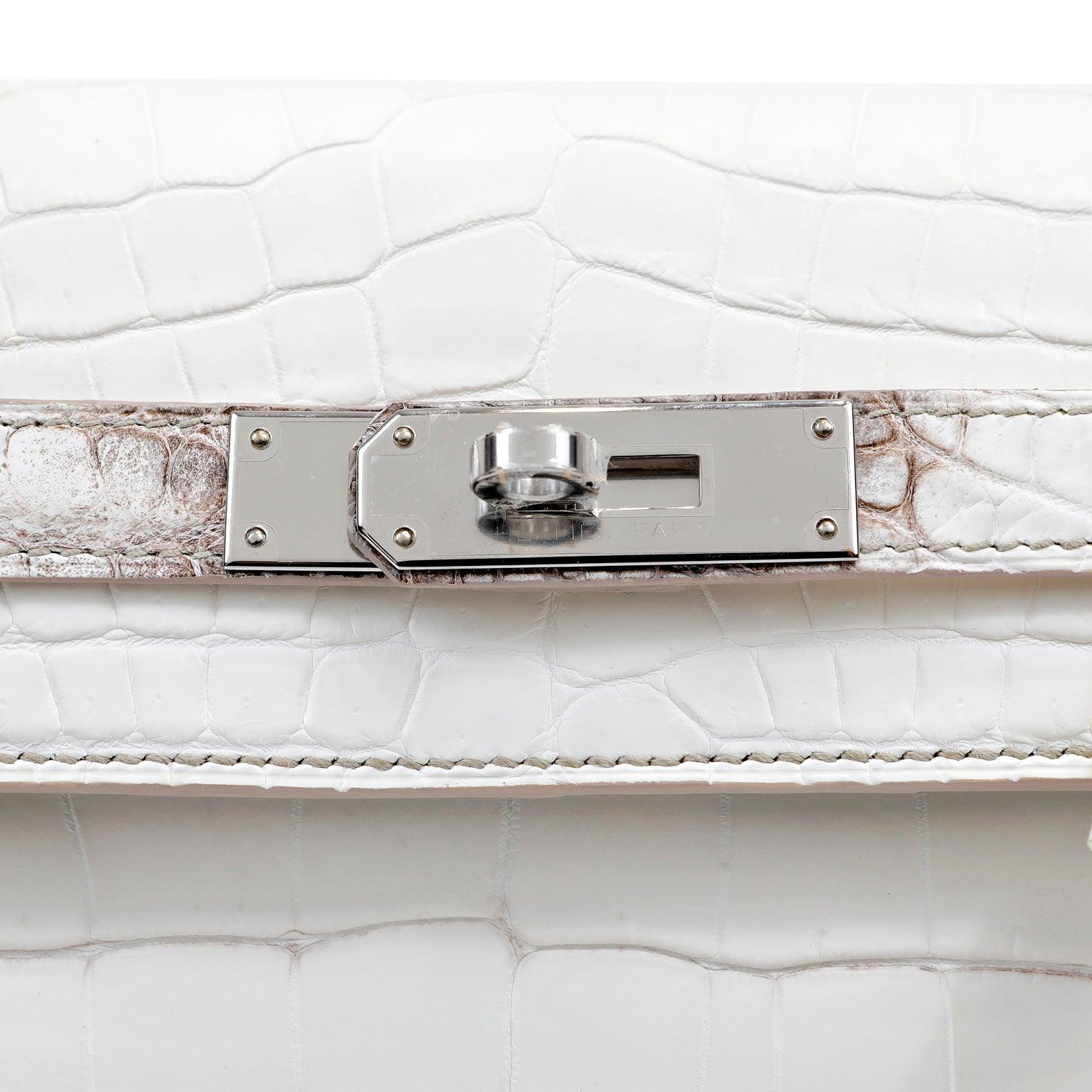 Hermès 35cm Himalayan Crocodile Special Edition Kelly 2022 - Only Authentics