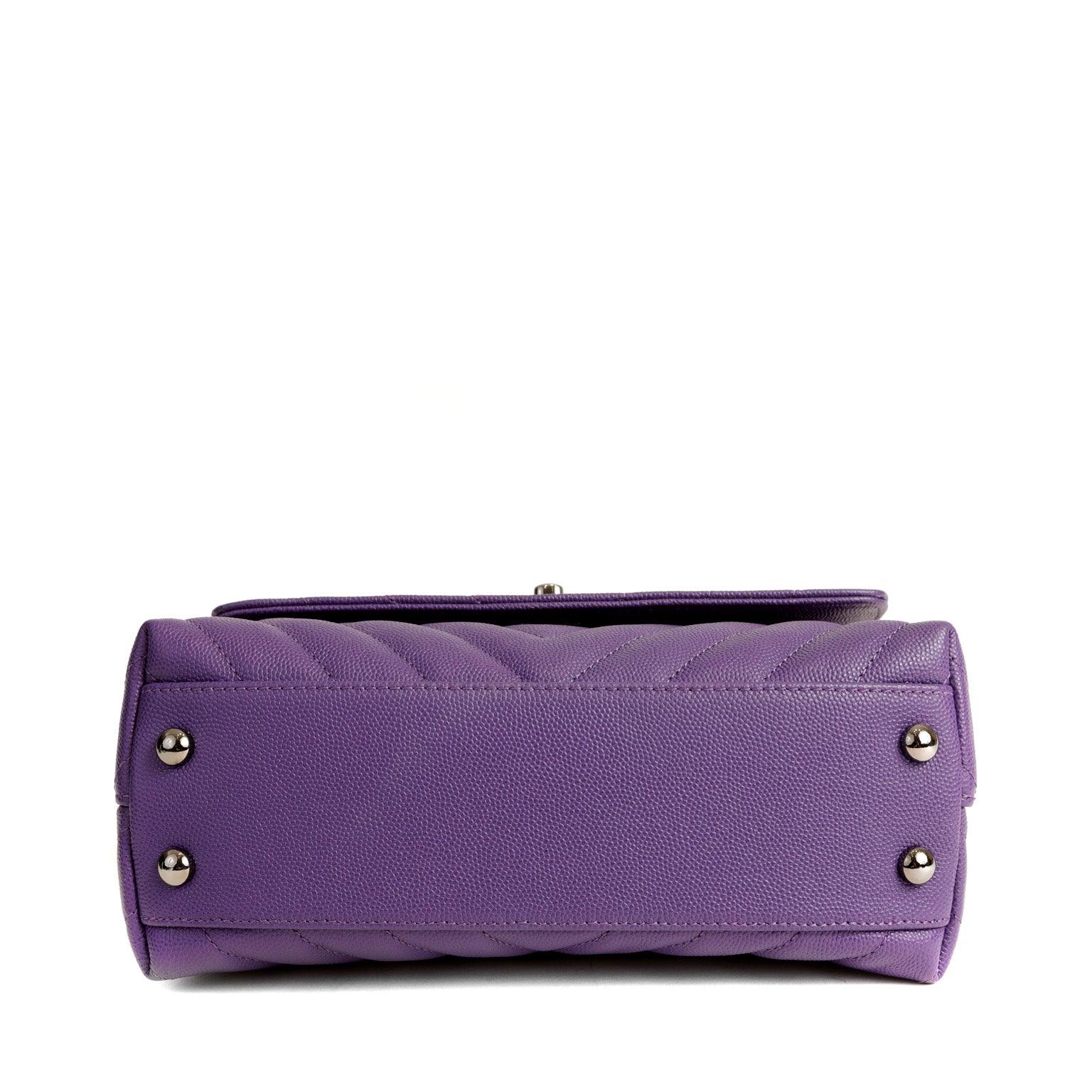 Get your hands on the stylish and chic Chanel Purple Caviar