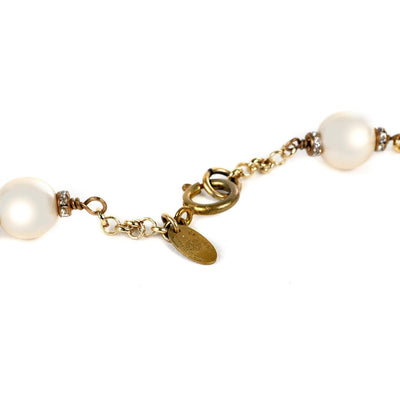 Chanel Pearl Lariat Vintage Necklace - Only Authentics