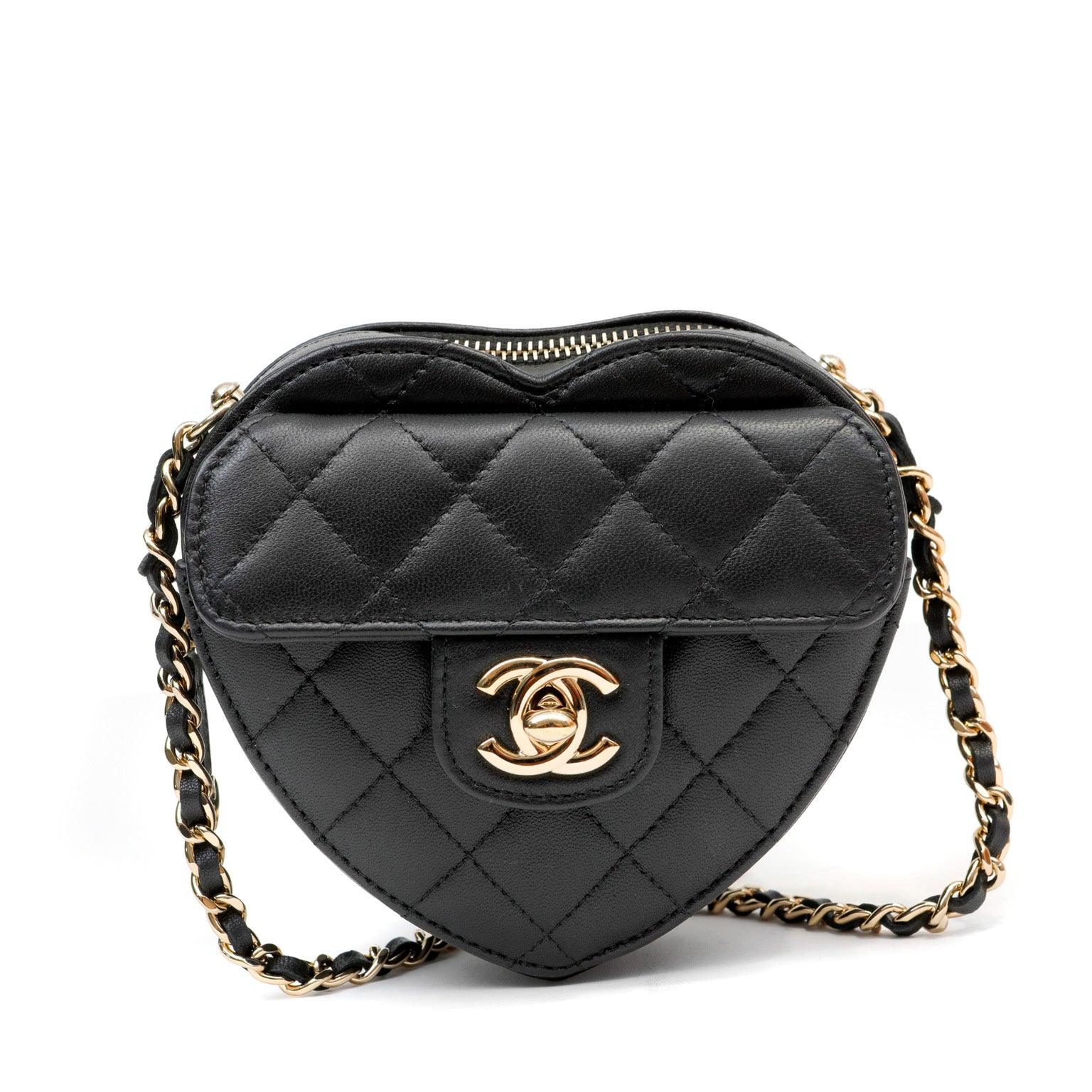 Get your hands on this stunning Chanel Black Lambskin Mini