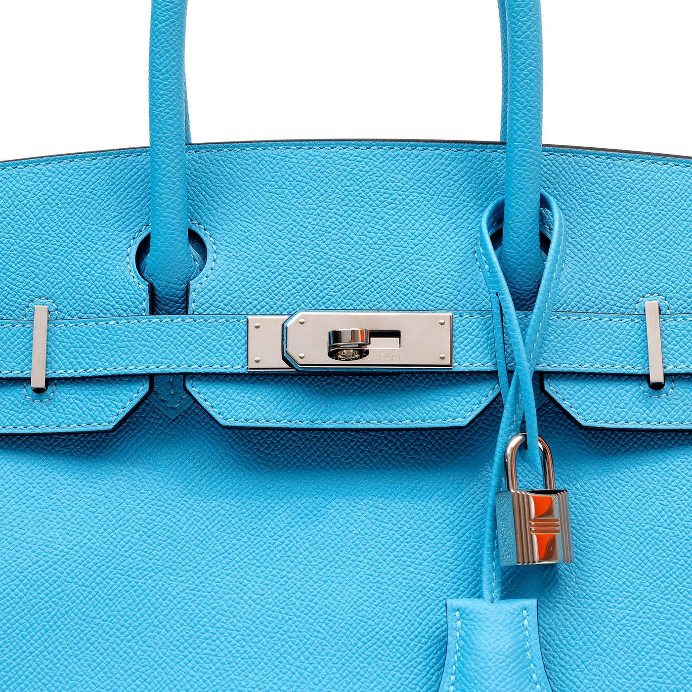 Hermès Birkin 30 Blue Sapphire Epsom Palladium Hardware – Coco Approved  Studio