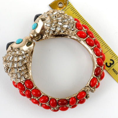 Chanel Griffon Head Hinged Bracelet - Only Authentics