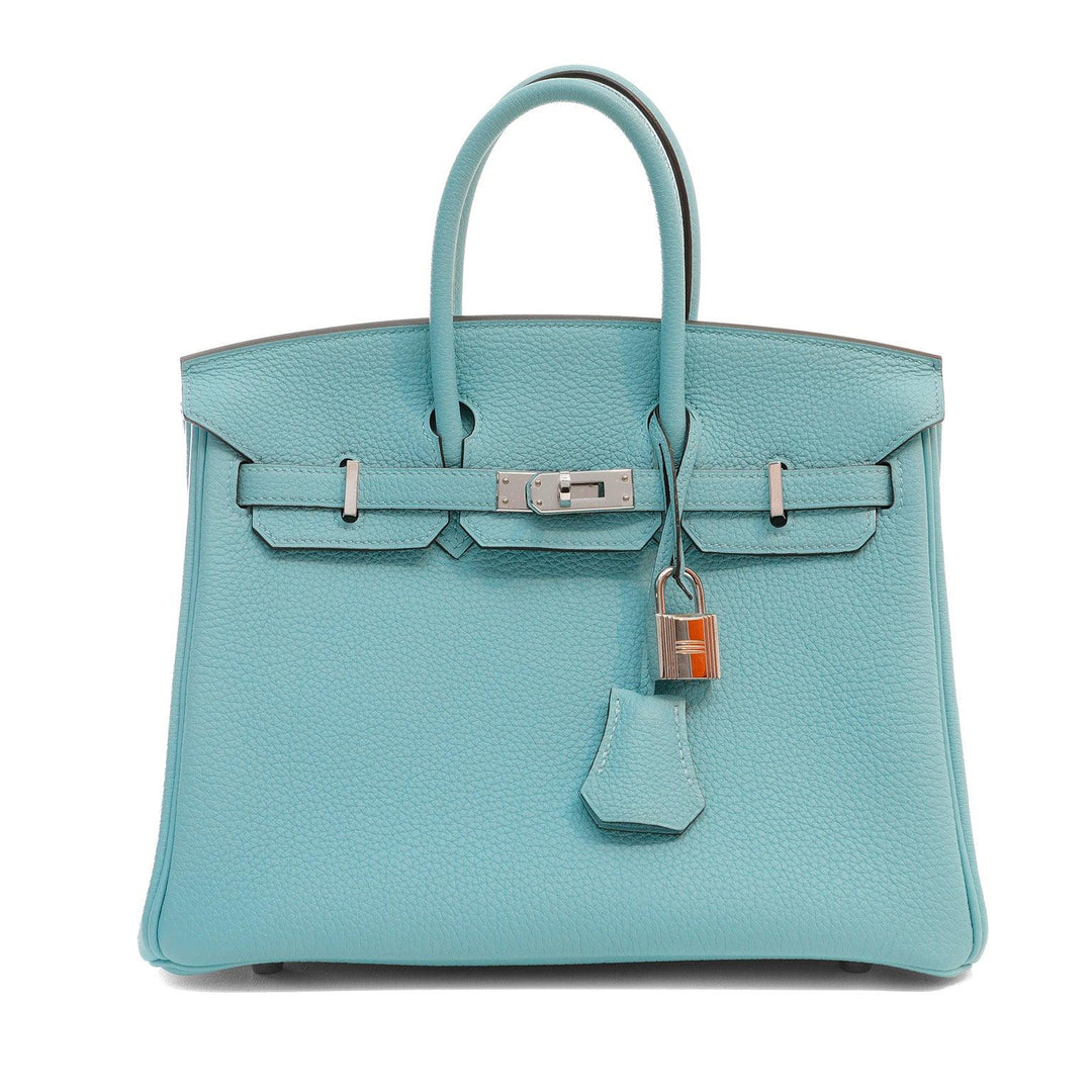 【リゾートに♪】HERMES Eglantine Bloomハット Hermes Birkin 35 Blue Bleau Brighton Togo Leather Palladium