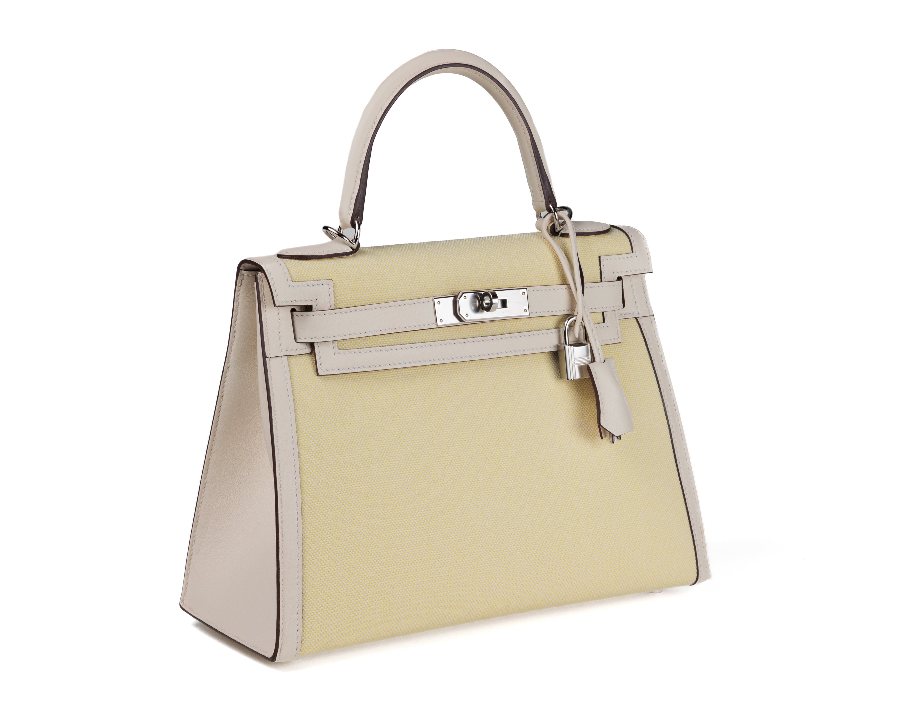 Hermes Kelly Sellier 28 Vert De Gris Epsom Palladium Hardware